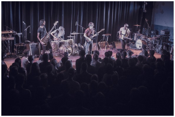 Blaue Blume spillede som band nummer to overfor et imponeret tysk publikum: foto Fabian Raclet