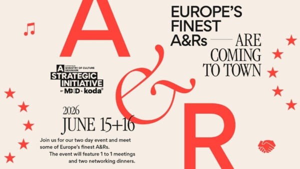 Europe’s finest A&R’s are coming to town 2026