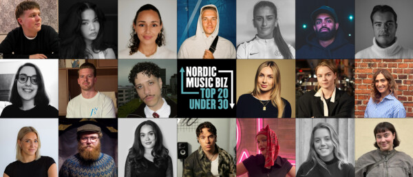 Winners Announced – Nordic Music Biz Top 20 Under 30, 2026